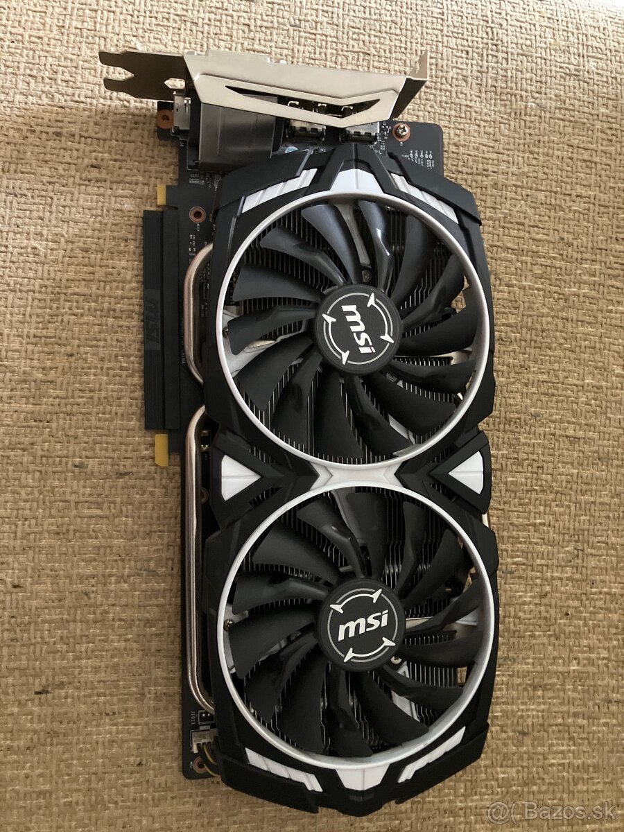 MSI GeForce GTX 1060 ARMOR 6G OCV1. - 2
