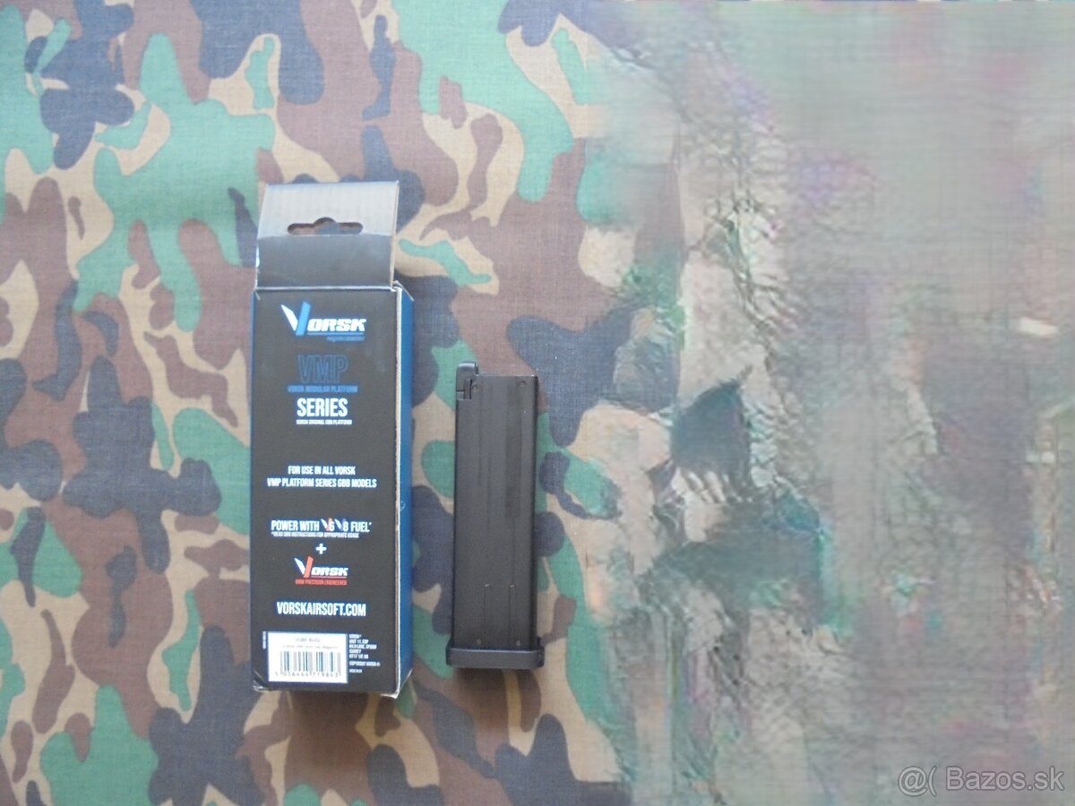 Airsoftové zásobníky. - 2