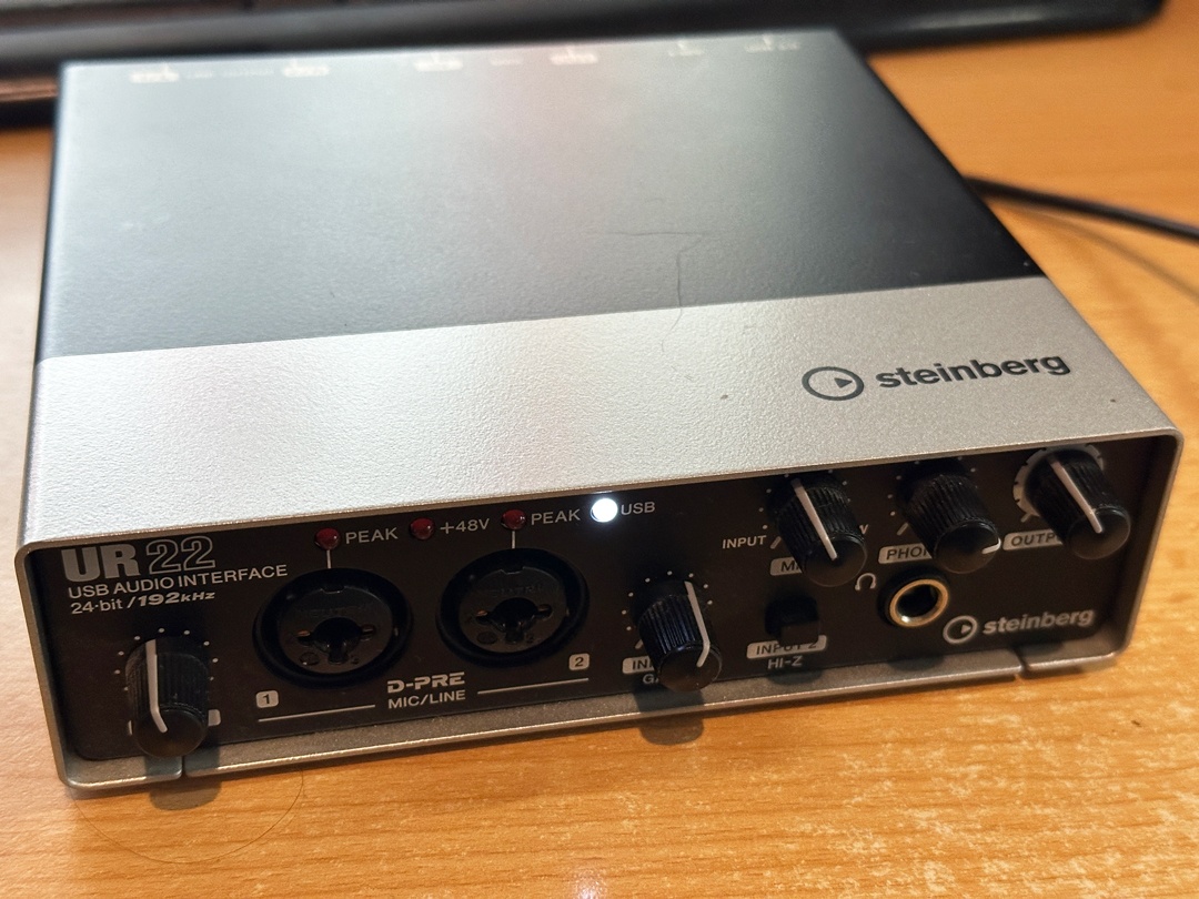 Externá zvuková karta Steinberg UR22 - 2