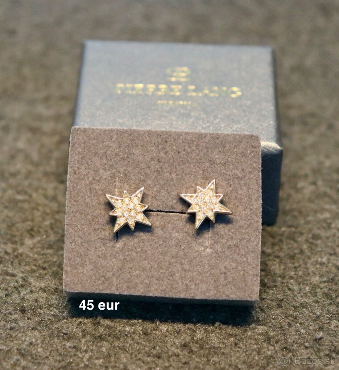 PIERRE LANG - retiazka s príveskom, náušnice, presteň - 2