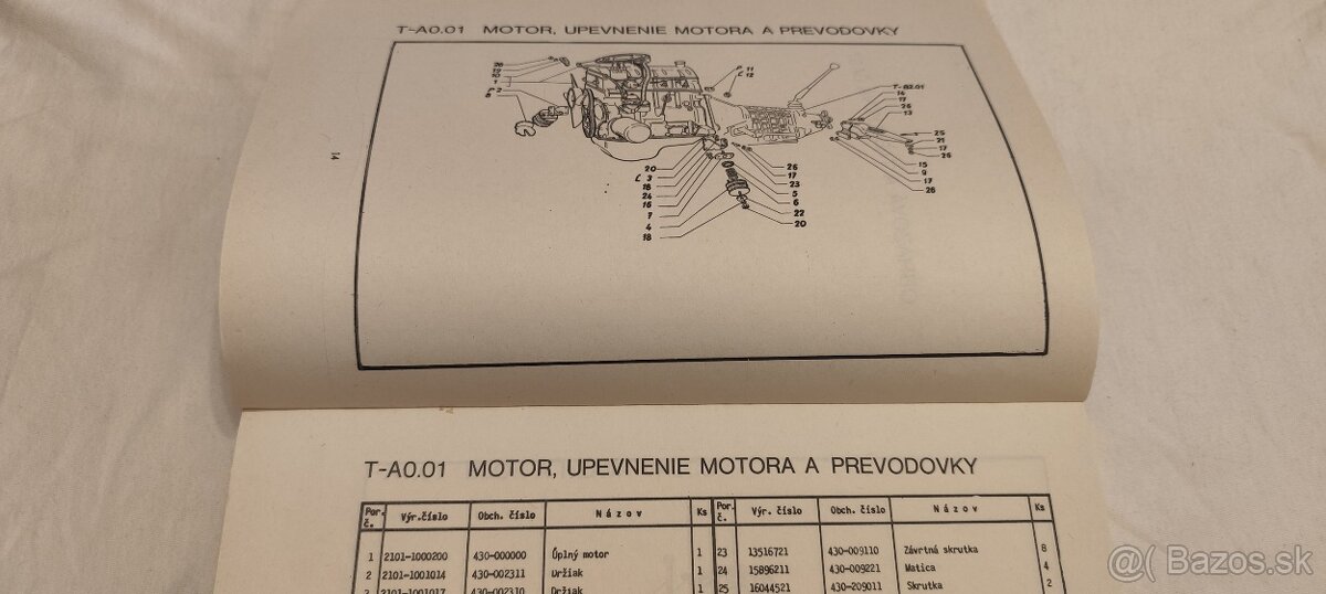 VAZ 2101 2102 ( Žiguli LADA ) seznam katalog náhradních dílů - 2