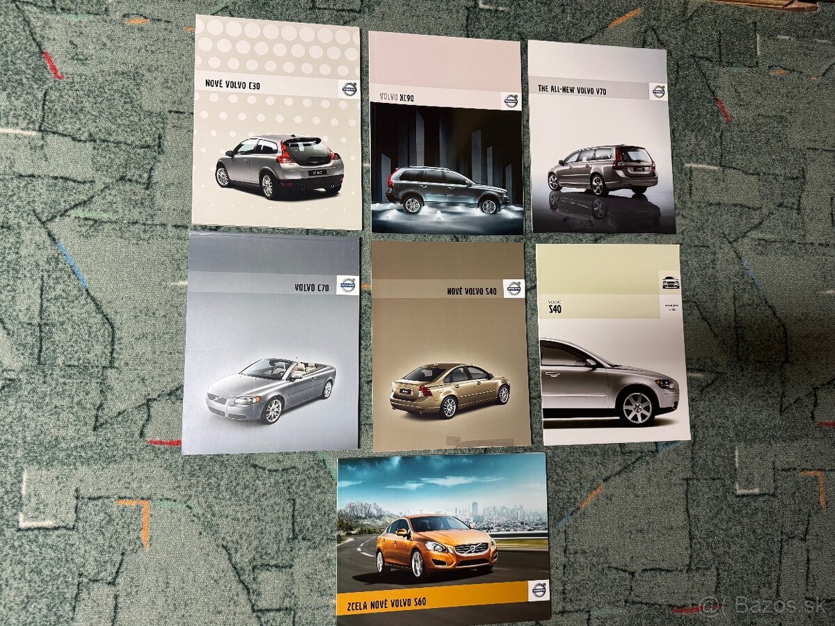 Katalógy , brožúry , prospekty VOLVO - 2