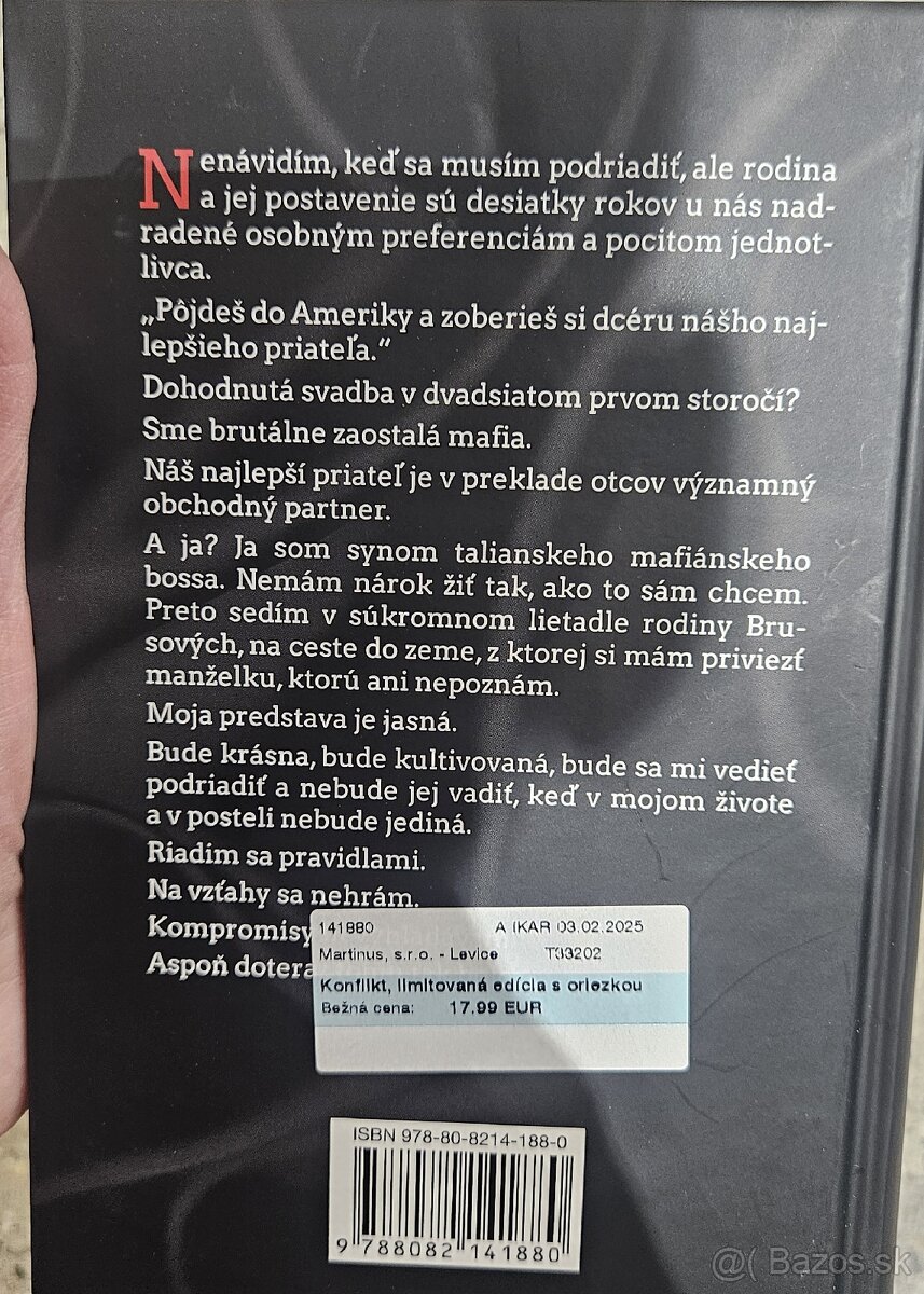 Kniha s oriezkou "Konflikt" - 2