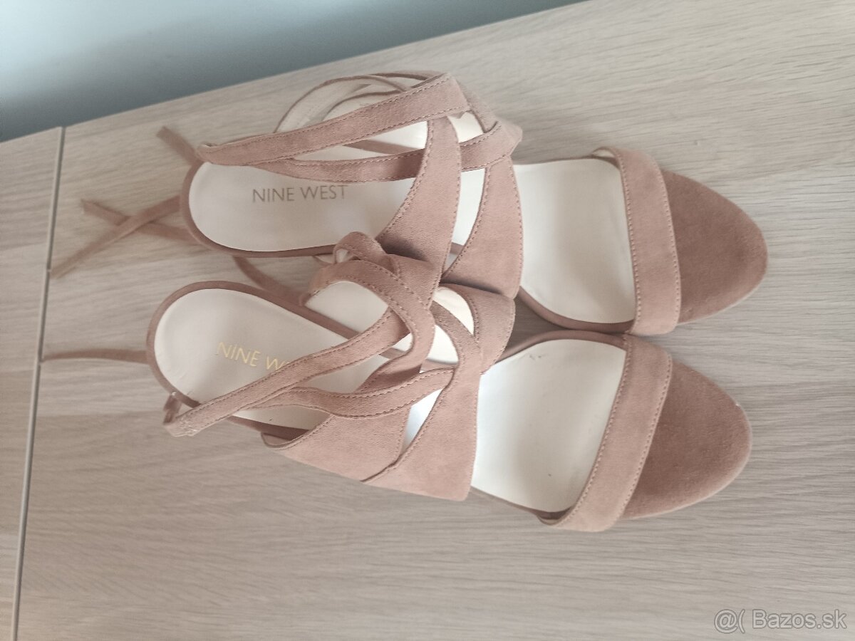 Nine west kozene sandalky vel 40 - 2