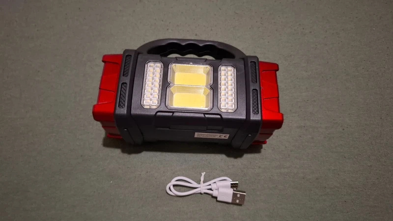 Solárna LED Baterka, červená - 2