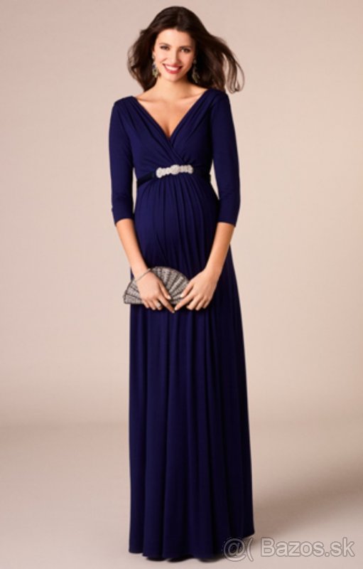 Plesové šaty pre tehotné - 2