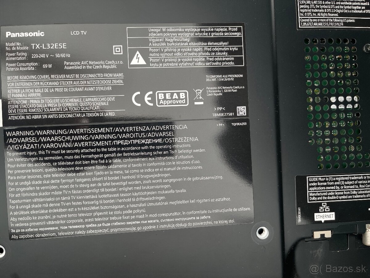 Panasonic Viera TX-L32E5E - 2