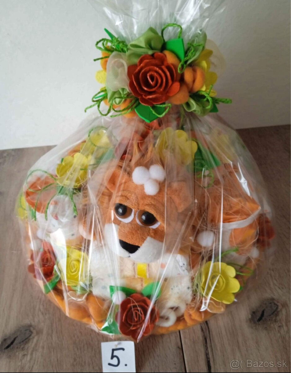 Ručne robená Plienková torta TIGRÍK - 2