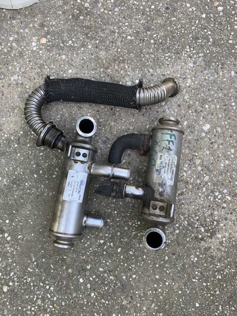 Predám ventil egr, kovové vedenie a výmenník na egr - 2