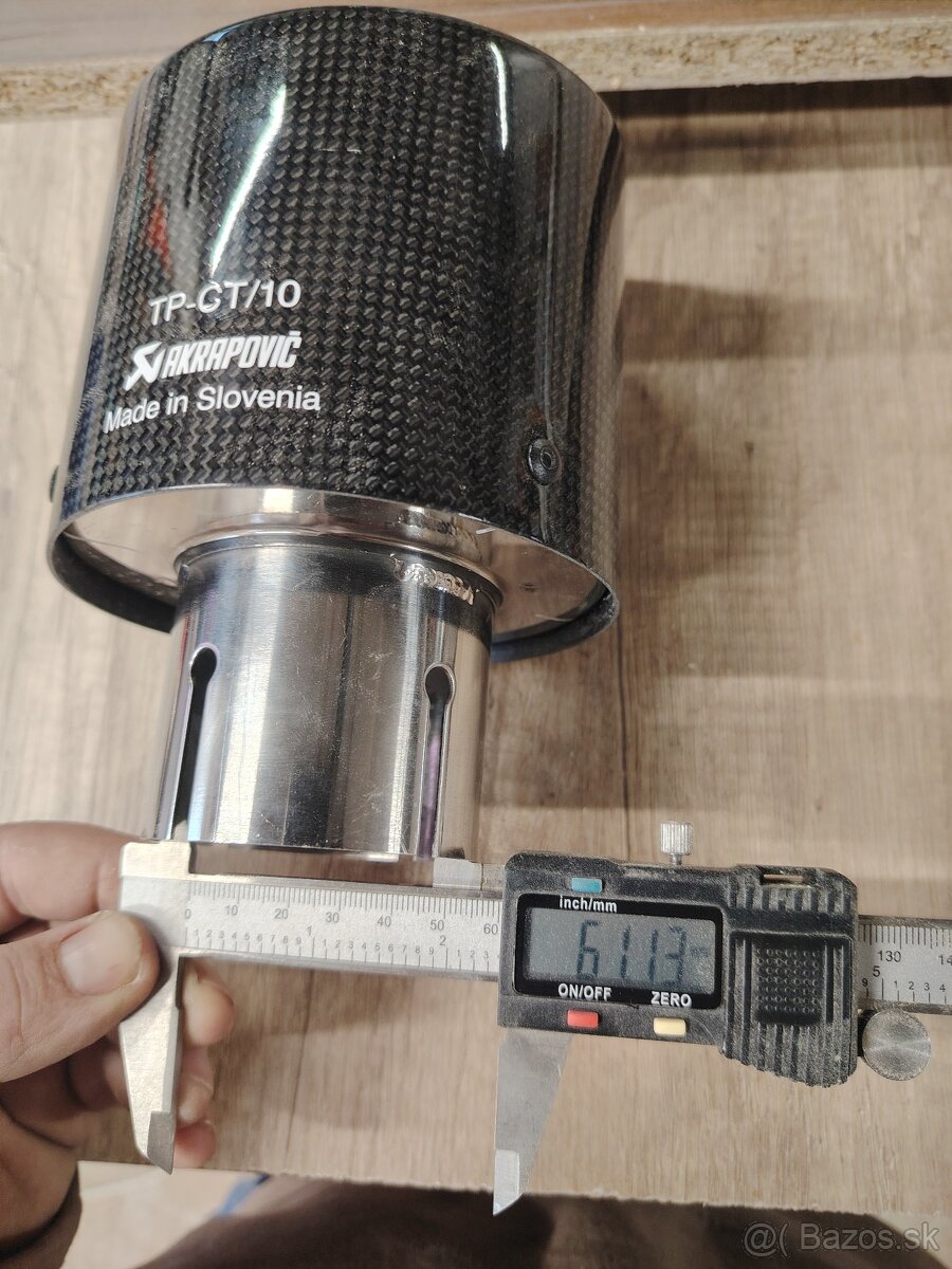 Koncovka na výfuk. - 2