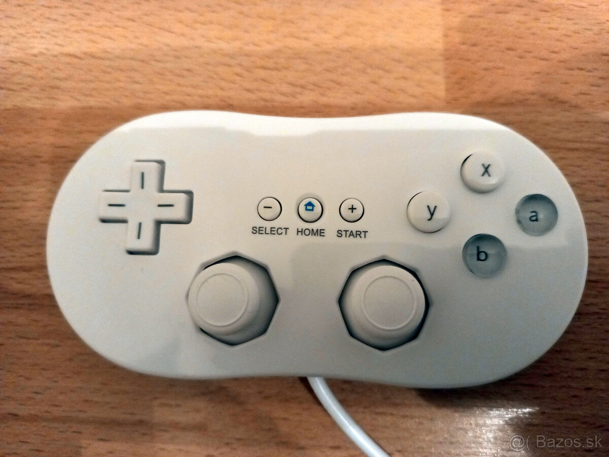 Nintendo Wii - Gamepad/Classic Controller - Nový Biely - 2