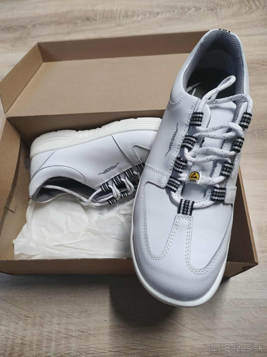 Pracovné topánky špeciálne biele - 2