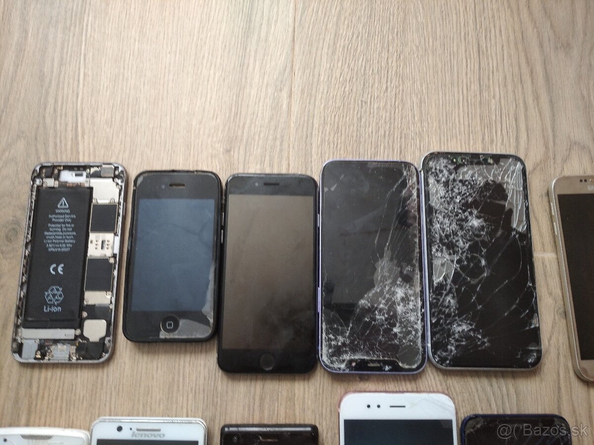Telefóny na súčiastky - 2