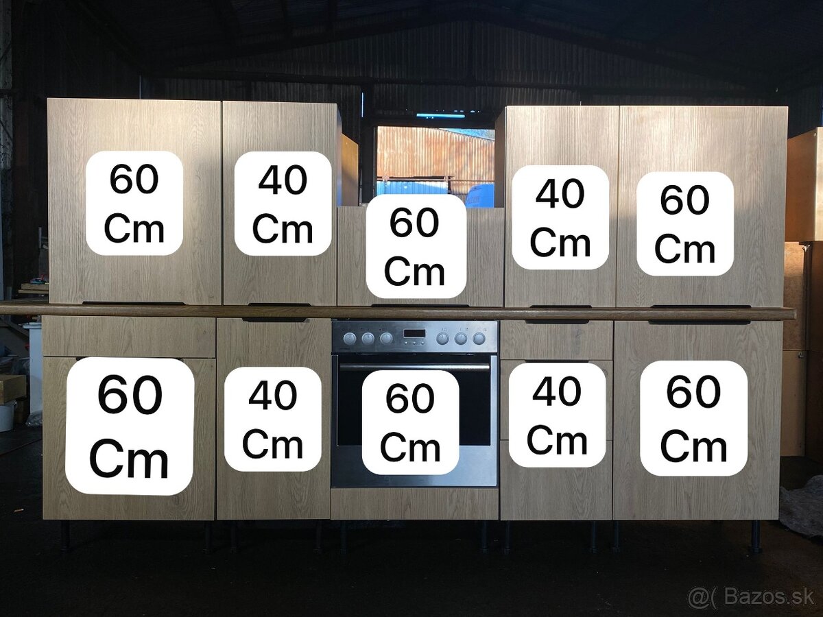 Moderná nová kuchynská linka so spotrebičmi - 2