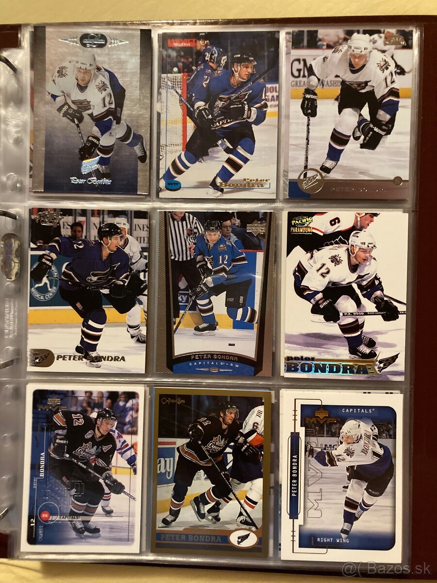 Slovaci v NHL - hokejove karty - 2