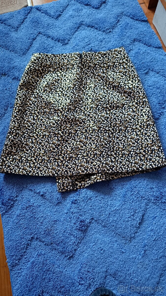 Dámska spolocenska sukna - trblietavá v.40 - 2