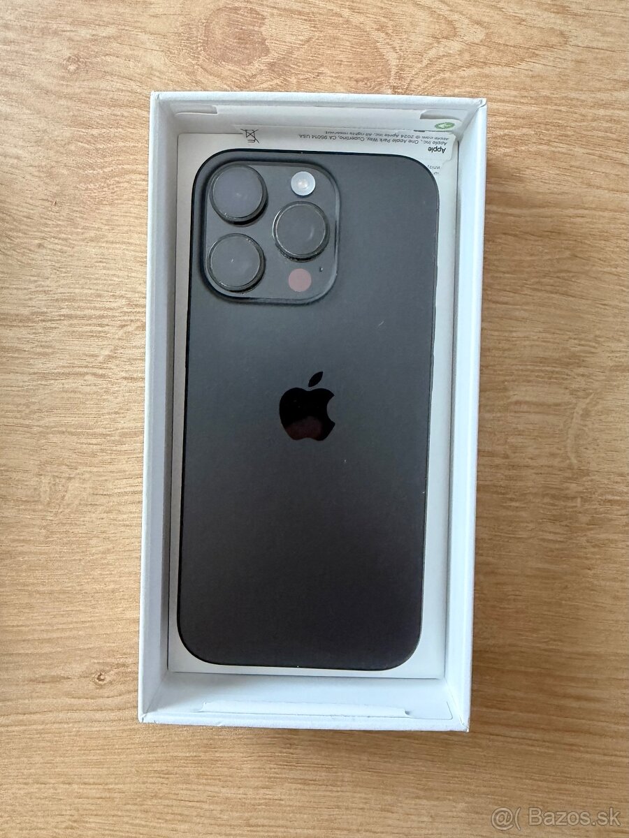 iPhone 16pro 128GB, čierny titán - 2