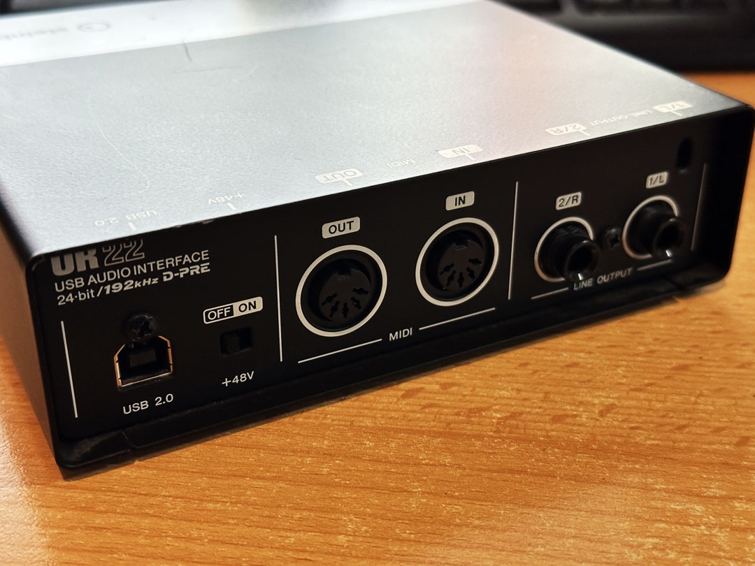 Externá zvuková karta Steinberg UR22 - 2