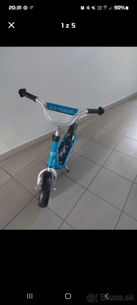 Kolobezka WORKER Saffari 100 - nová-nepoužívaná-real foto - 2