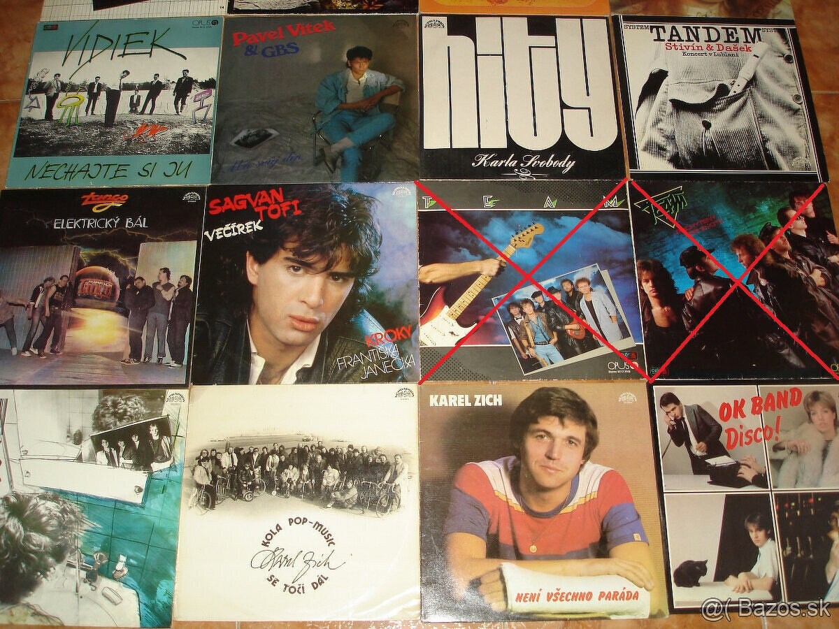 predám československé LP platne VII. - 2