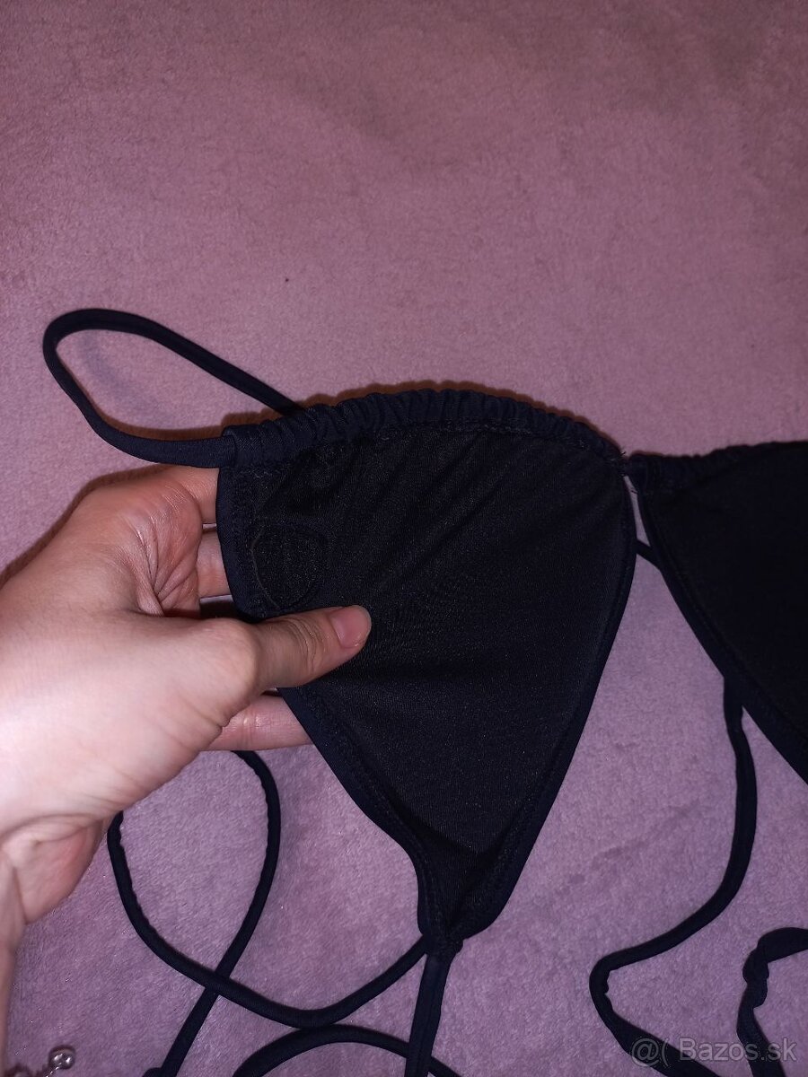 Základné plavky s vkladacími košíčkami, M, Cropp - 2