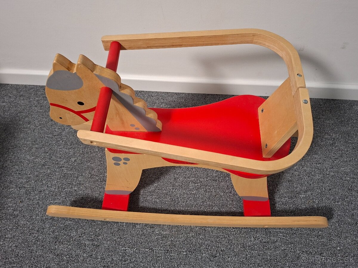 Drevený hojdací koník - 2