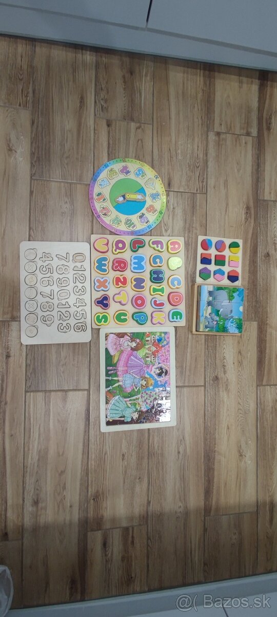 Drevene a montessori hracky - 2