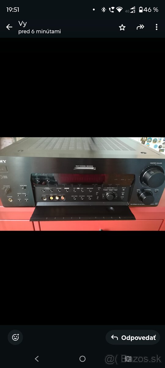 Predám Sony AV receiver - 2