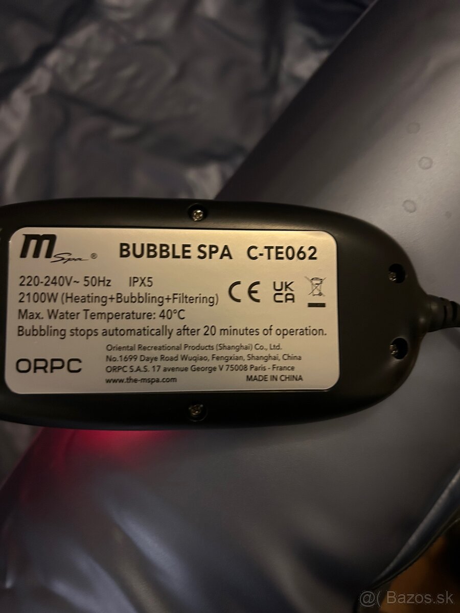 Predam nafukovaciu virivku Tekapo - 2