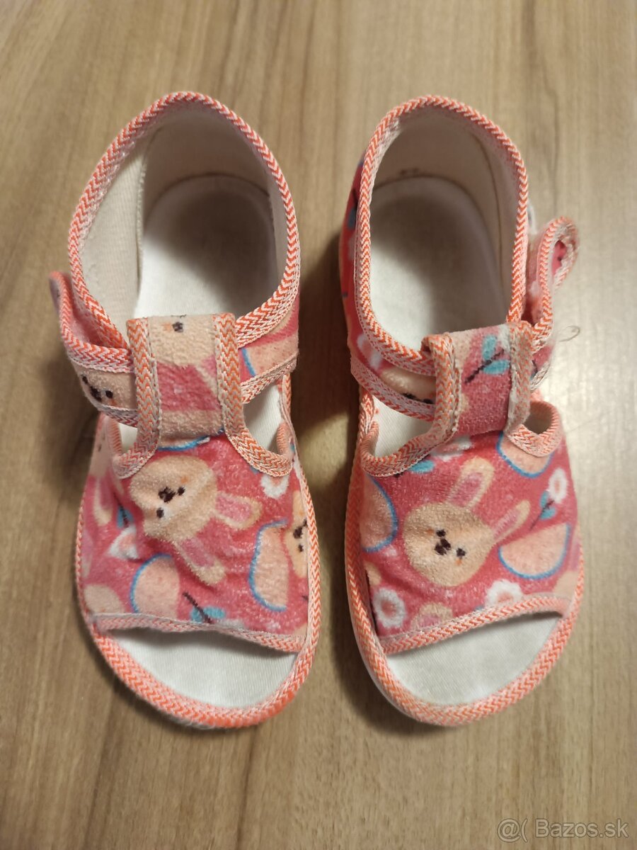 Dievčenské papučky - 2