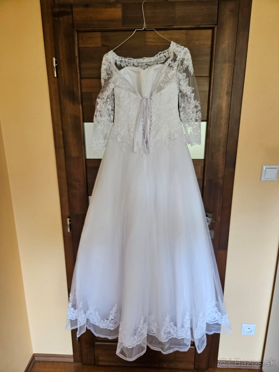 Biele svadobne saty - 2