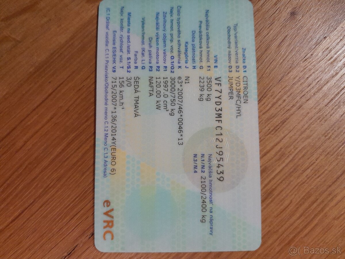 Predám Citroën jumper rv2018 - 2