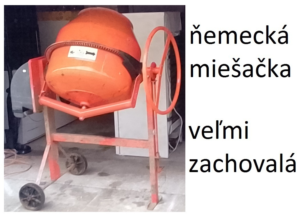 predám stavebnú miešačku - 2