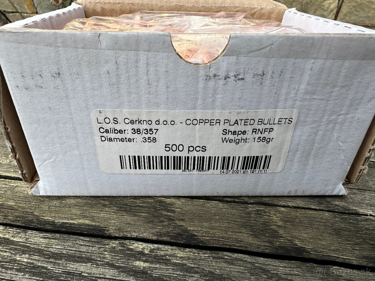 Pomedene strely 357 Mag/38 Sp - 2