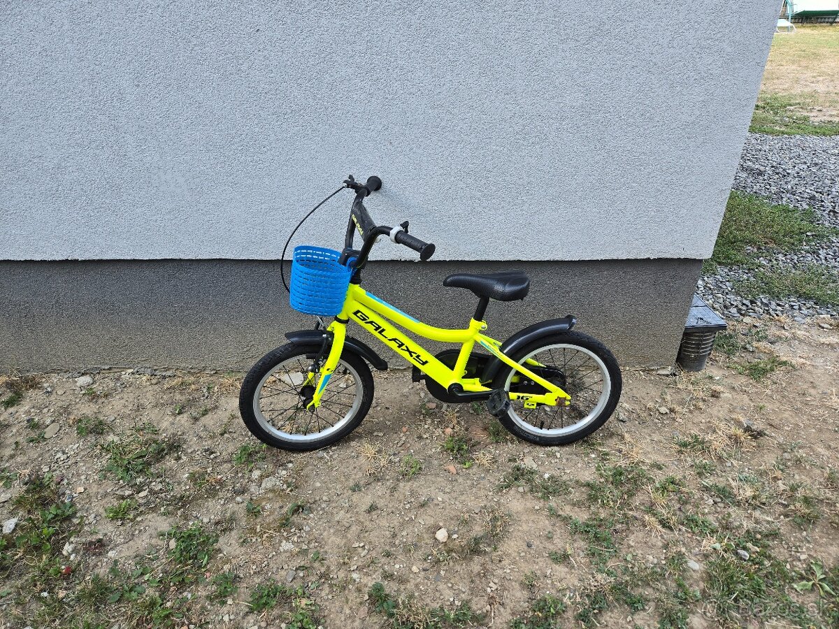 Trojročný Detský bicykel 16" - 2