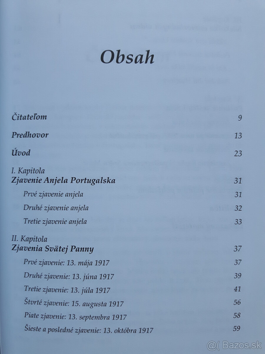 Fatima, Ahoj Ježiš, v Indii, Myšlenky, Teologický lexikon - 2