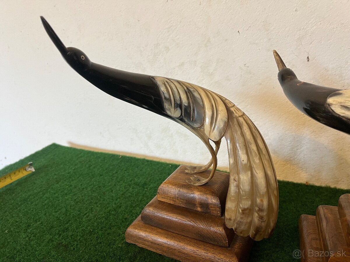 Socha volavky z rohu - 2