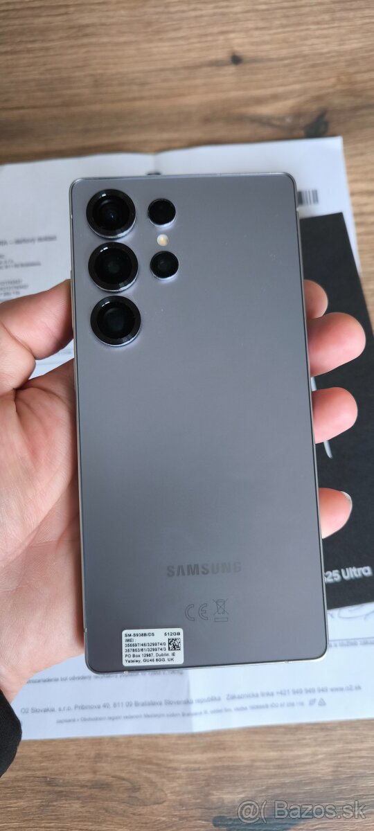 Samsung S25 Ultra 5G 512GB, modrý titán ako nový - 2