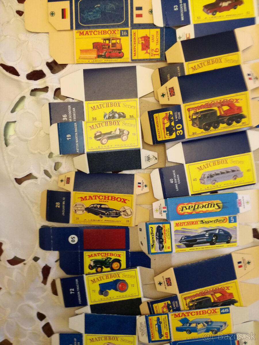 prazdne krabičky MATCHBOX - 2