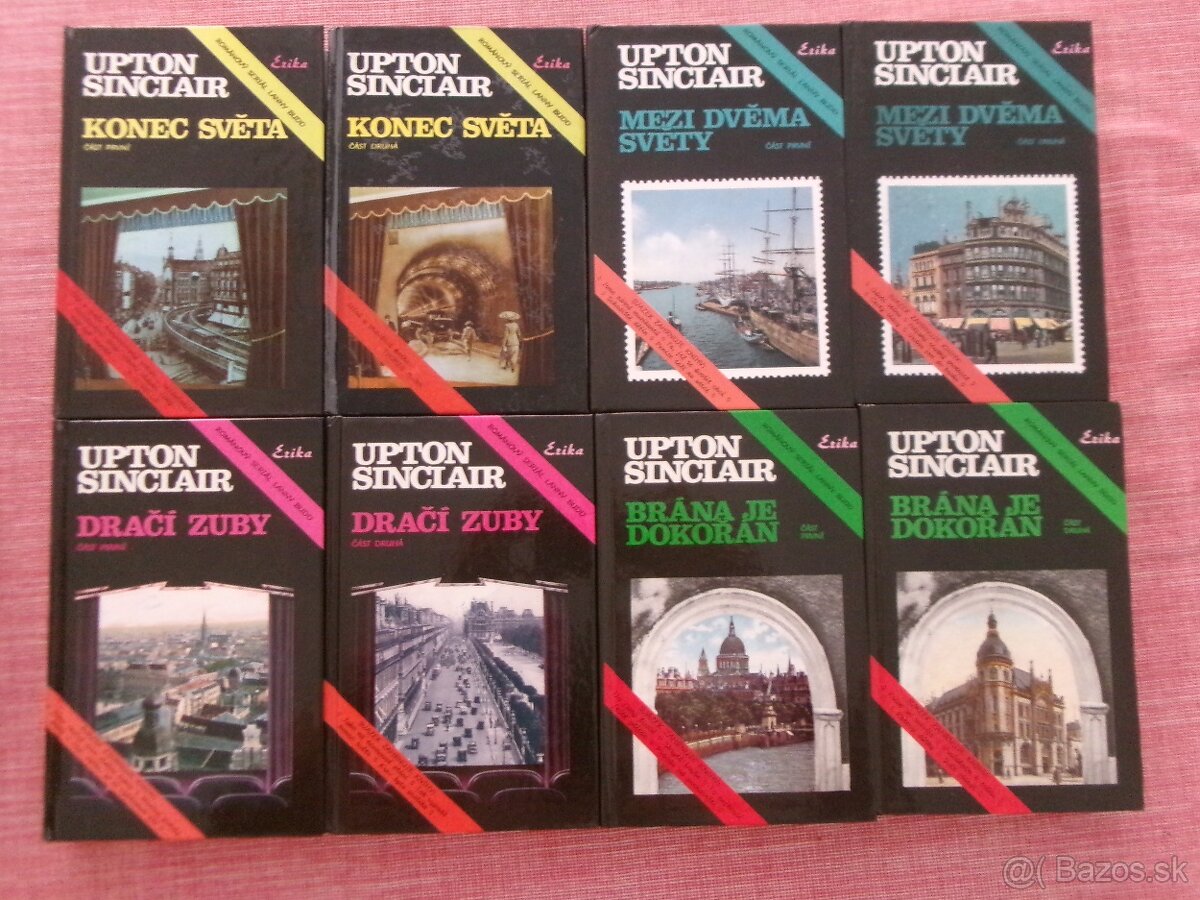 Lanny Budd - Upton Sinclair - komplet 22 kníh. - 2