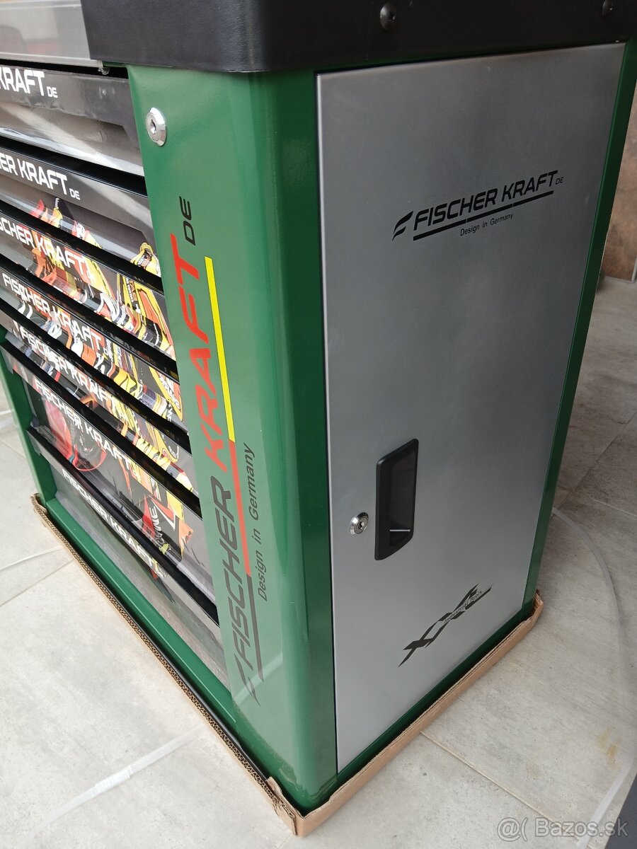 Dielenský vozík FISCHER KRAFT DE 7+1 plných 7 zásuviek - 2