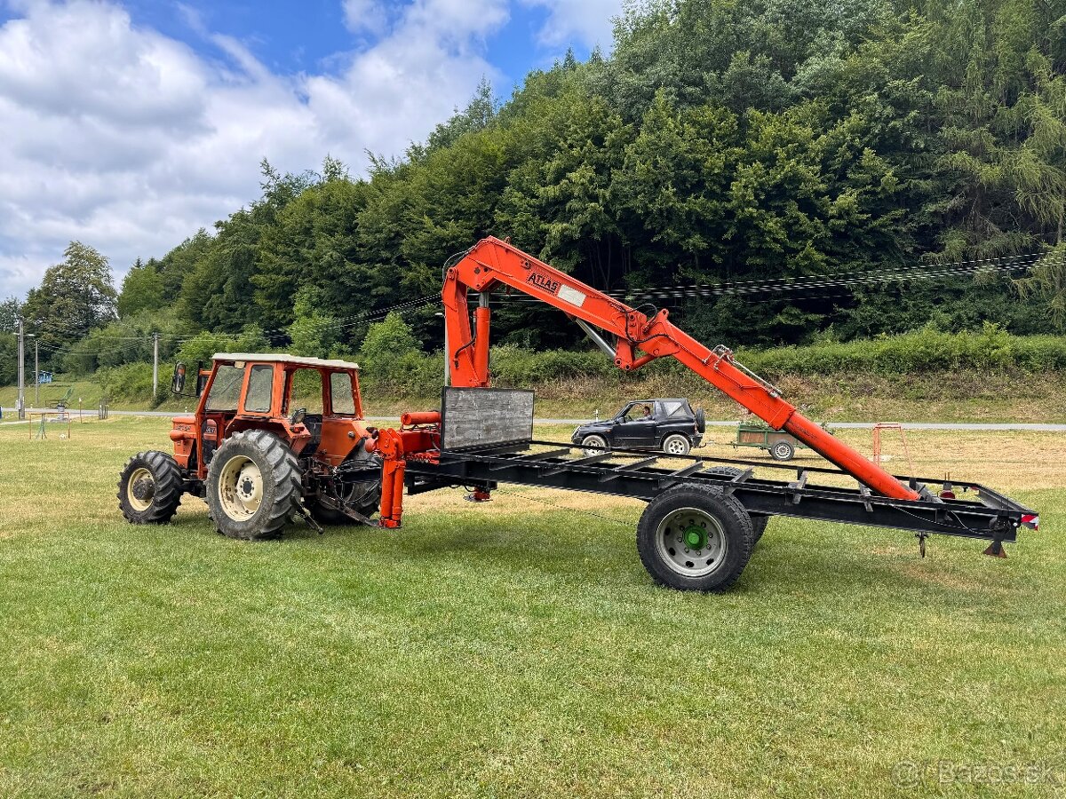 Príves s hydraulickou rukou Atlas 4002 - 2