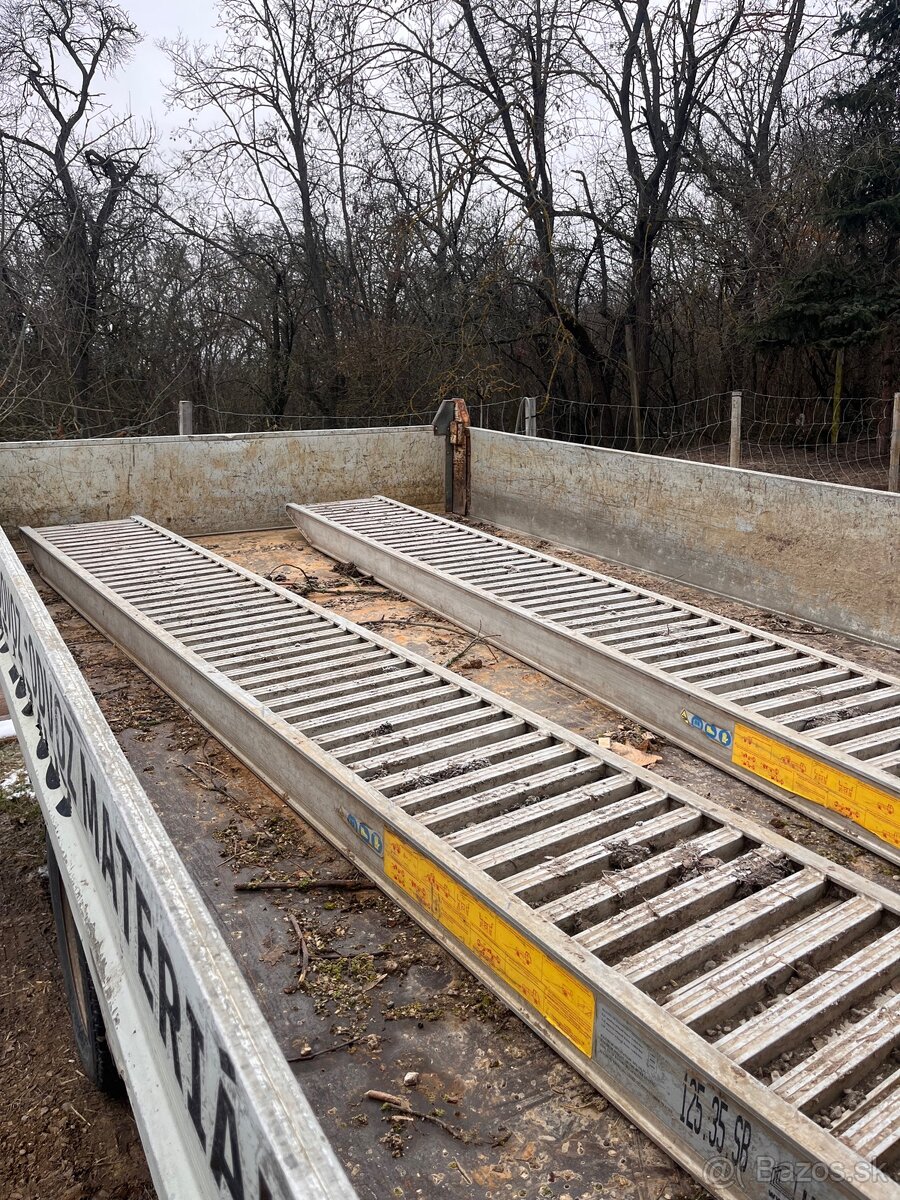 Hliníkové nájazdy 3,5m - 2