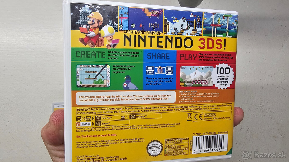 Hra Nintendo 3DS - Mario Maker - 2
