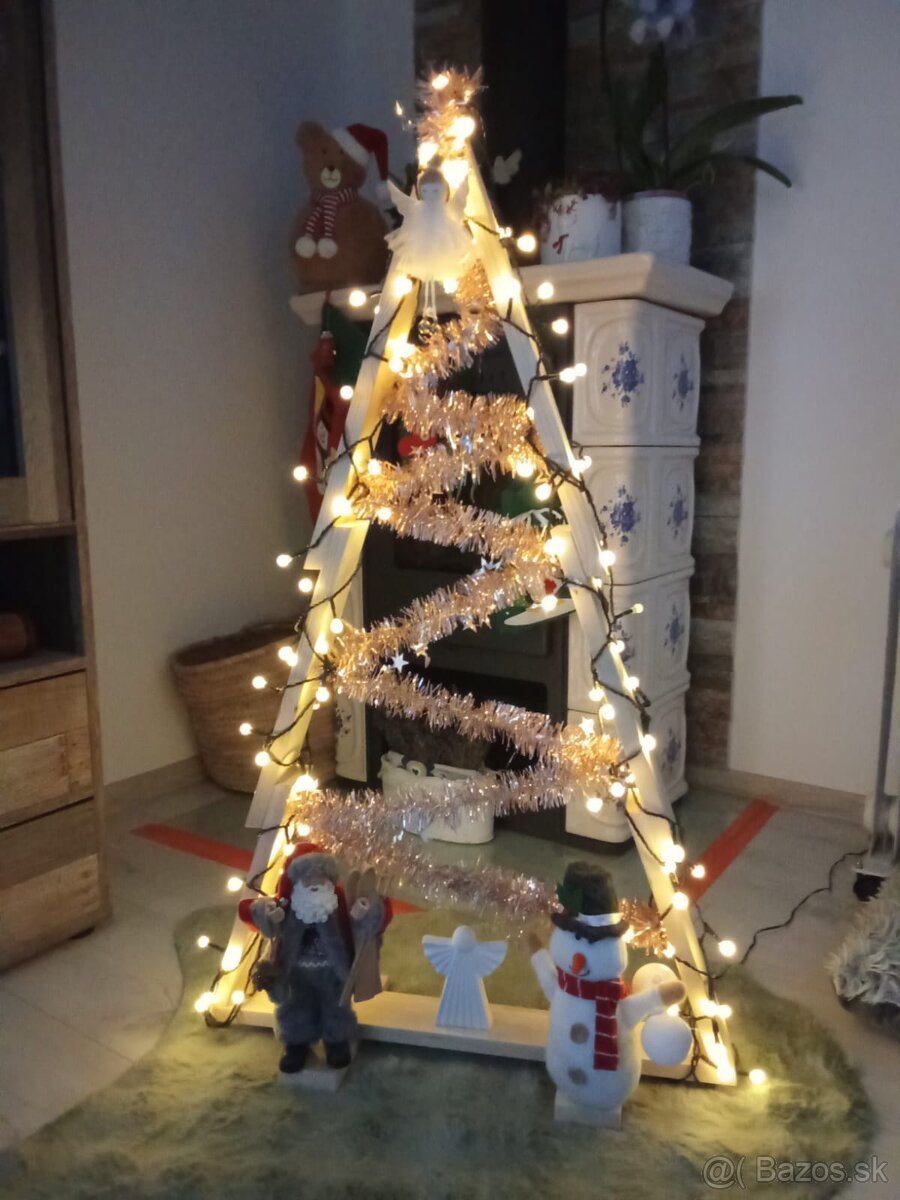 Drevený vianočný stromček - 2