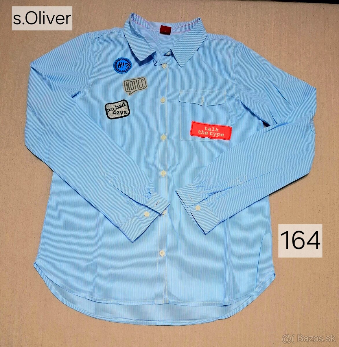 Dievčenská košeľa 164 - 2