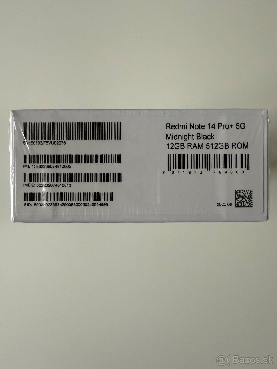 predám Xiaomi Redmi Note 14 Pro+ 5G 12 GB/512 GB - 2