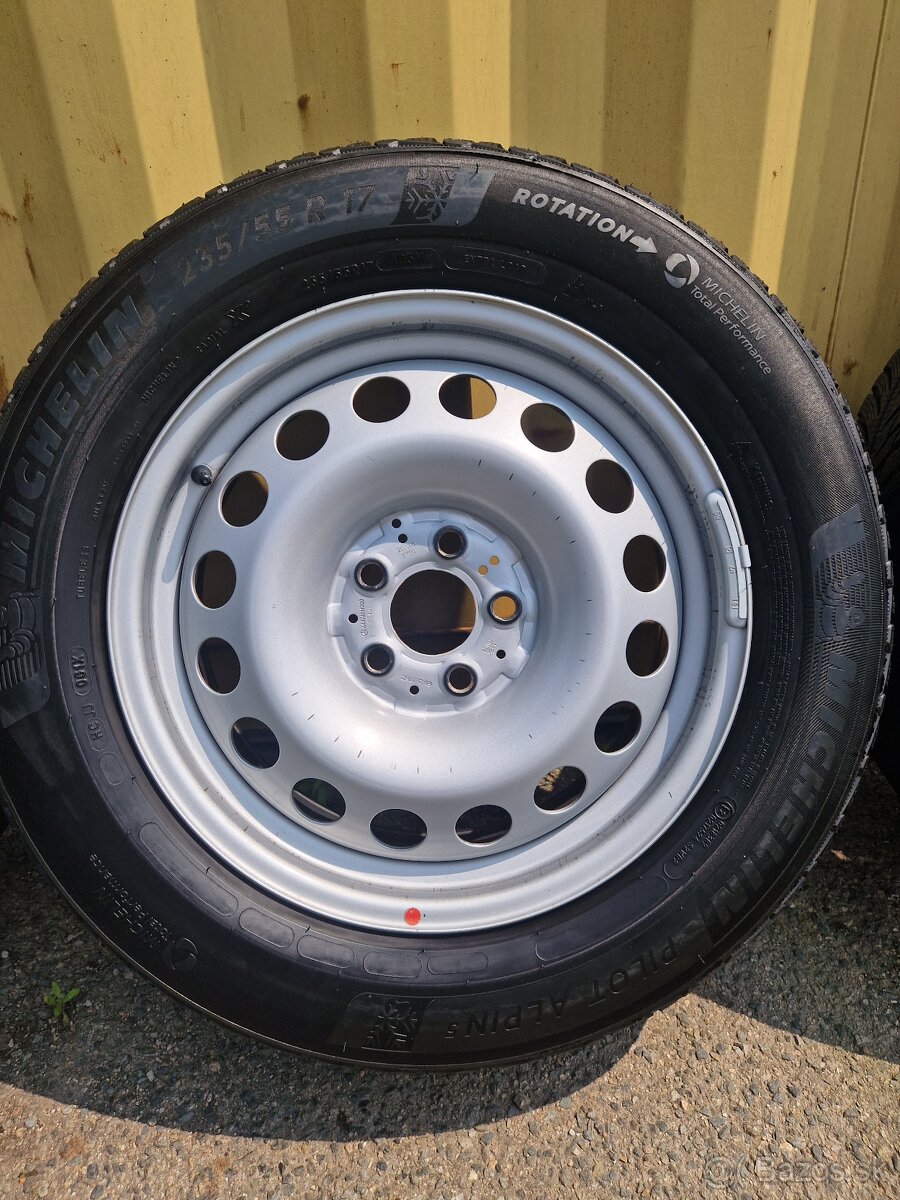 5x112 r17 kolesa disky mercedes vito 235 55 17 zimne et50 - 2