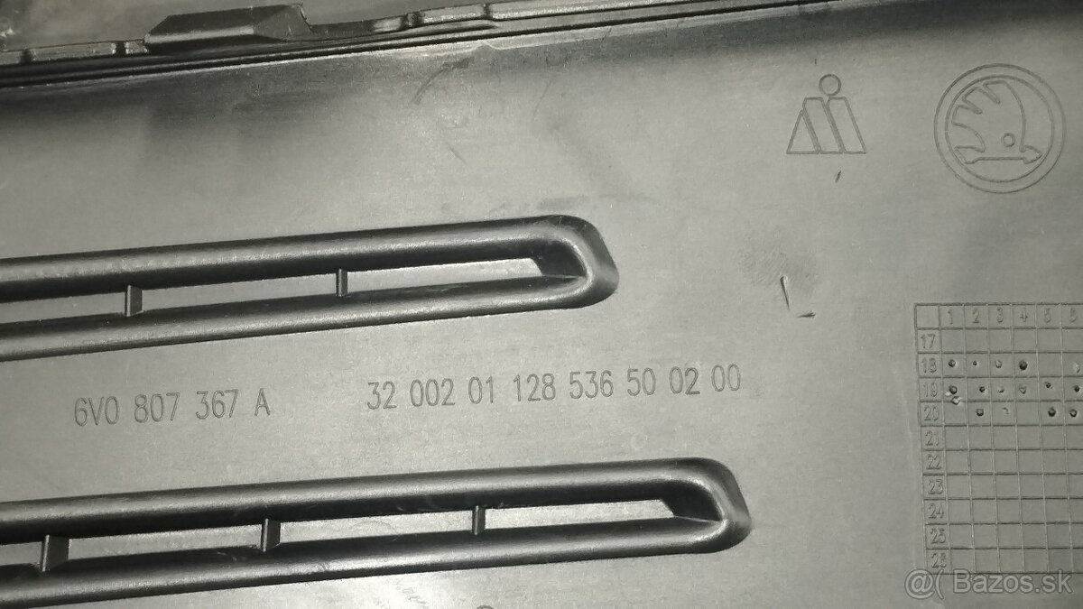 Fabia 3 2021 ORIG kryt hmloviek - 2