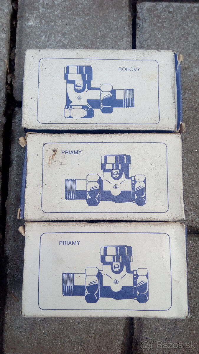 Predam termostaticke hlavice,ventily - 2